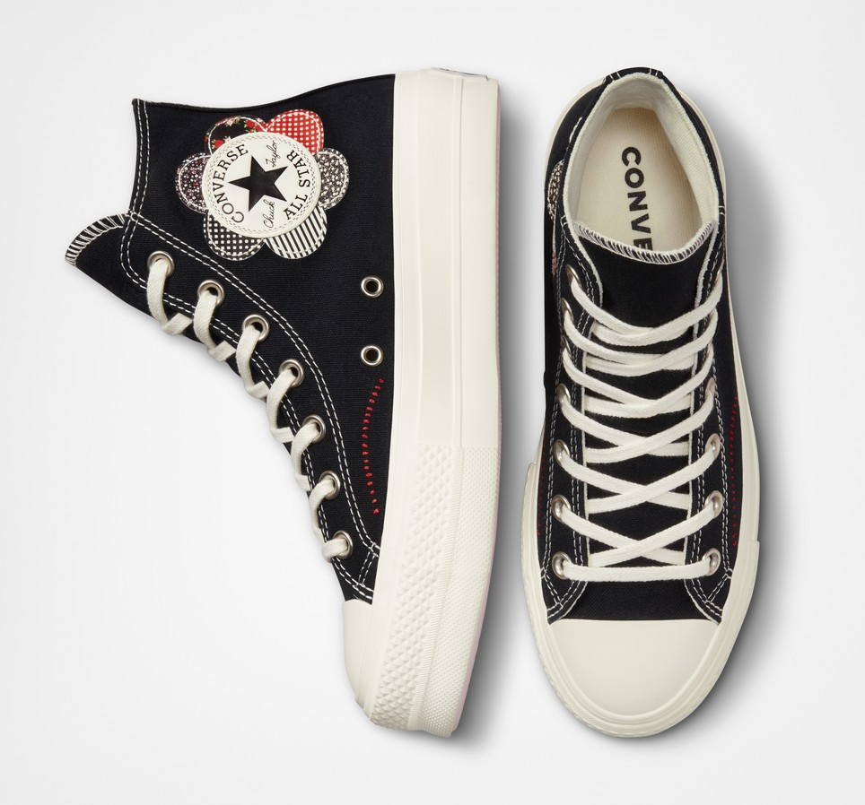 Chuck Taylor All Star Lift Platform Crafted Patchwork