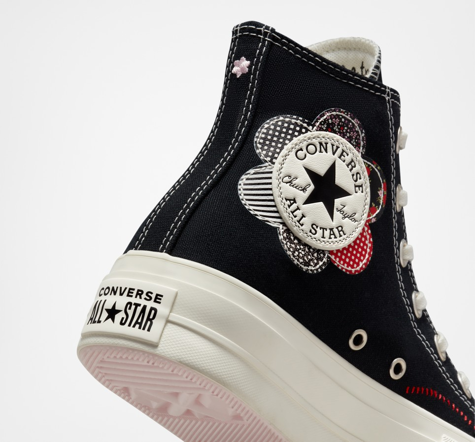 Chuck Taylor All Star Lift Platform Crafted Patchwork