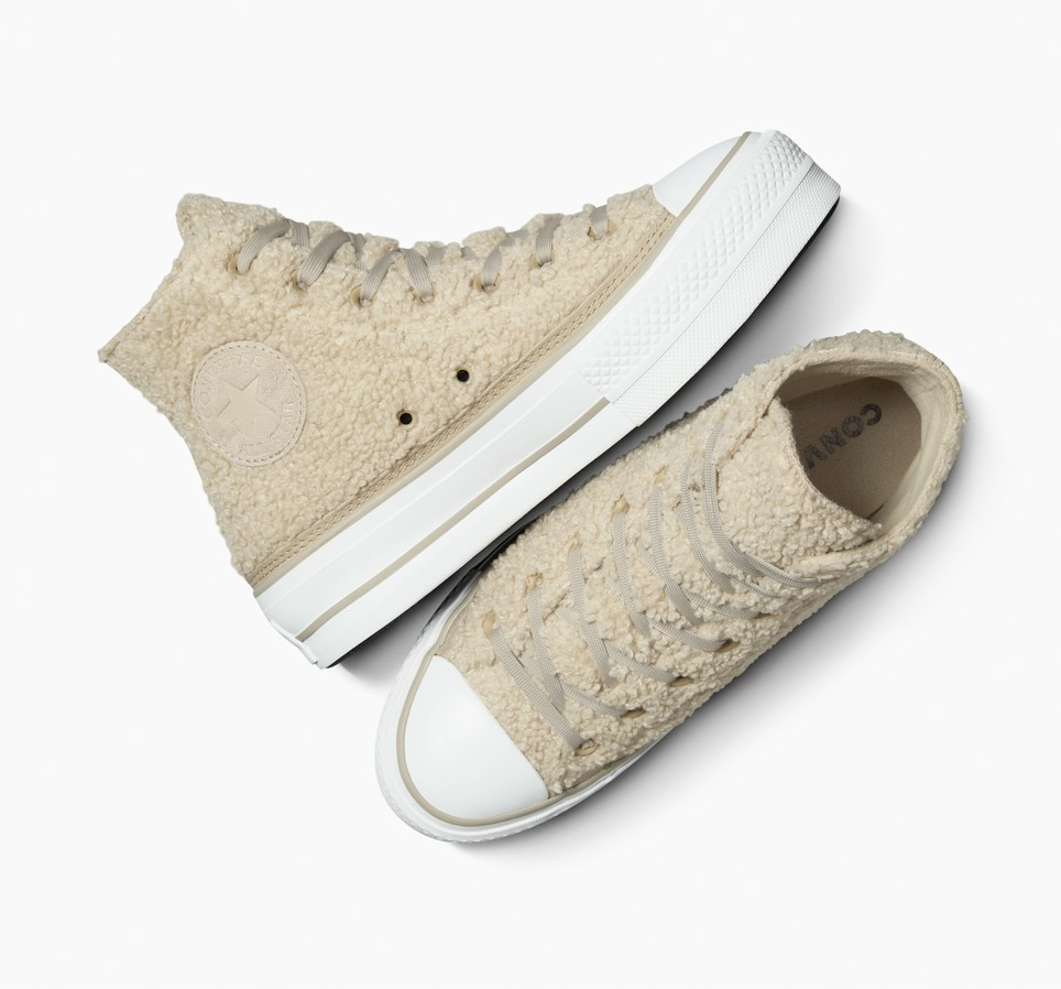 Chuck Taylor All Star Lift Platform Sherpa