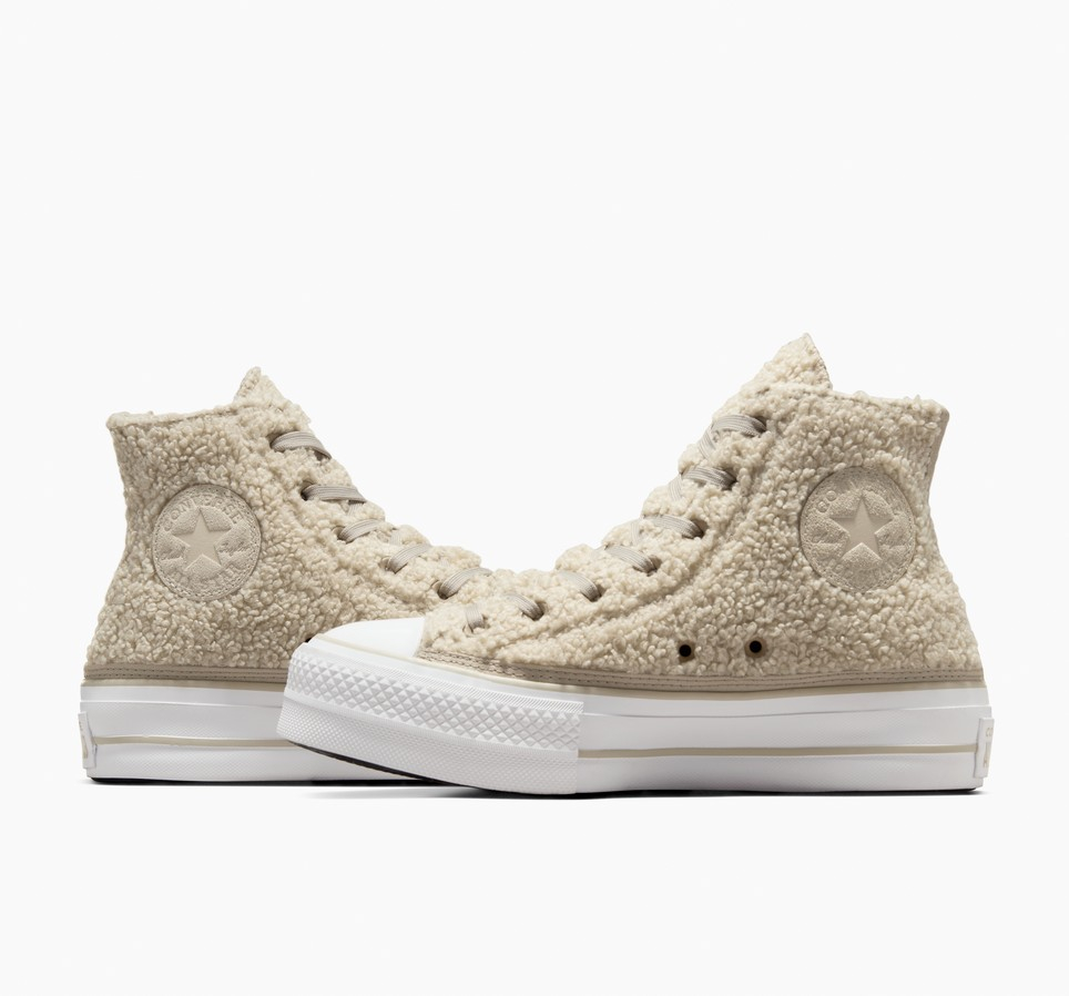 Chuck Taylor All Star Lift Platform Sherpa