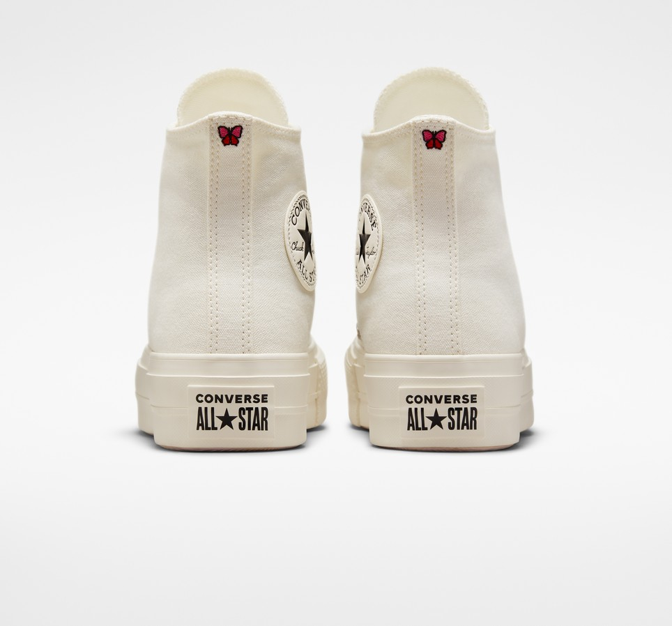 Chuck Taylor All Star Lift Platform DIY Beads