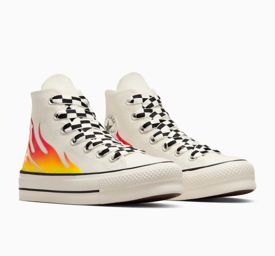 Chuck Taylor All Star Lift Platform Flames