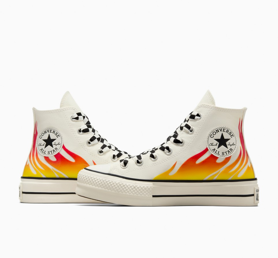 Chuck Taylor All Star Lift Platform Flames