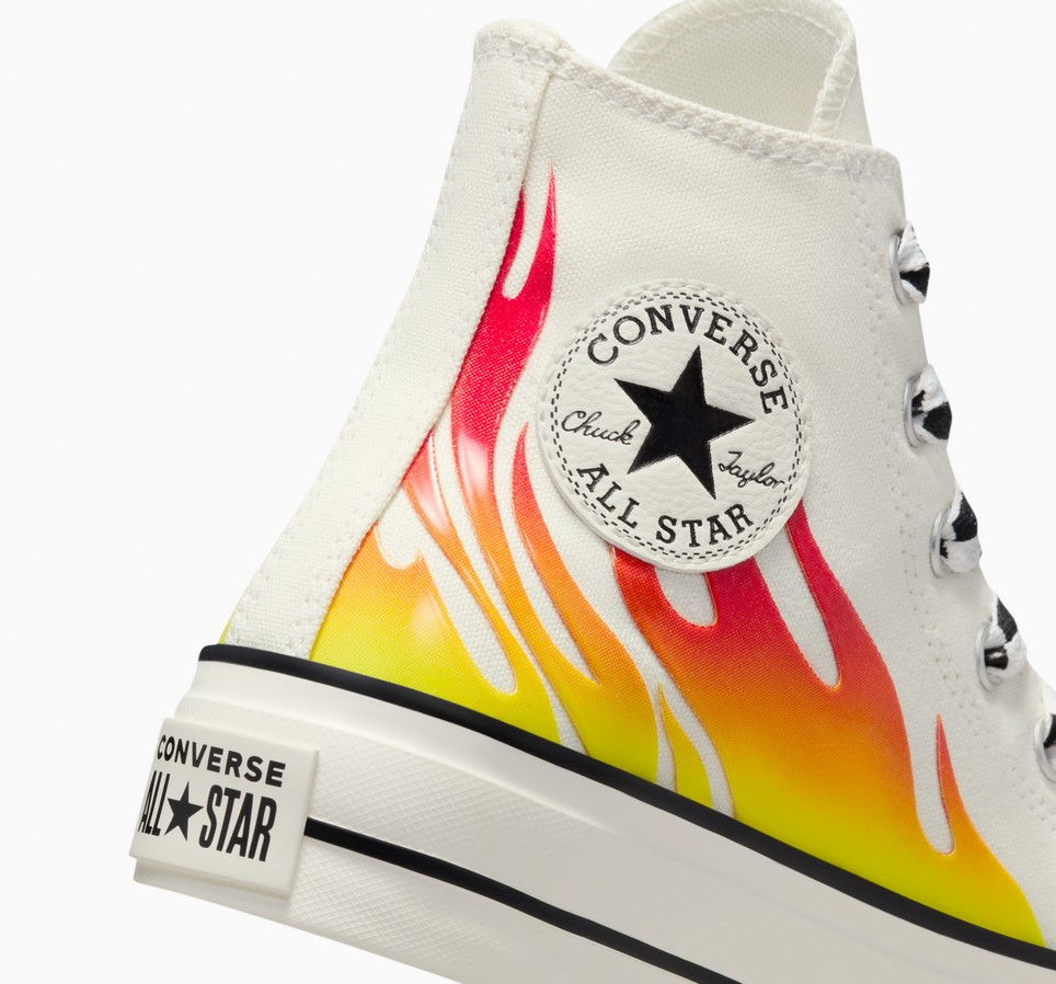 Chuck Taylor All Star Lift Platform Flames