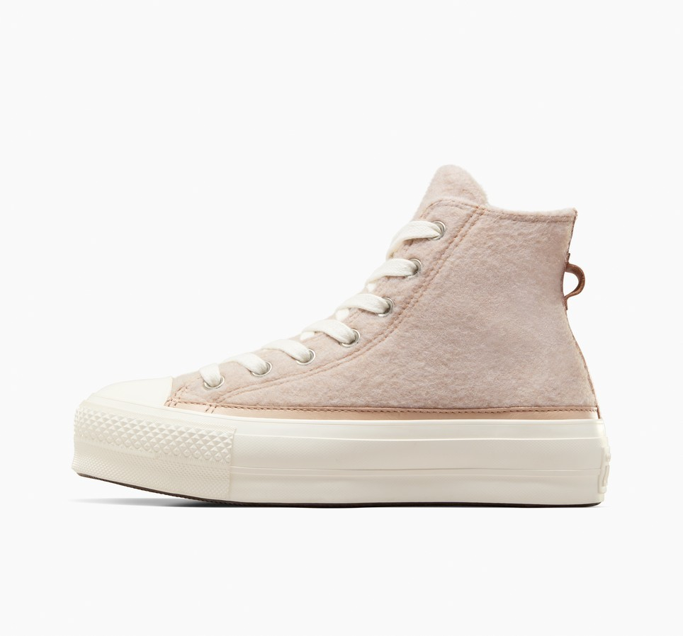 Chuck Taylor All Star Lift Platform Faux Mohair