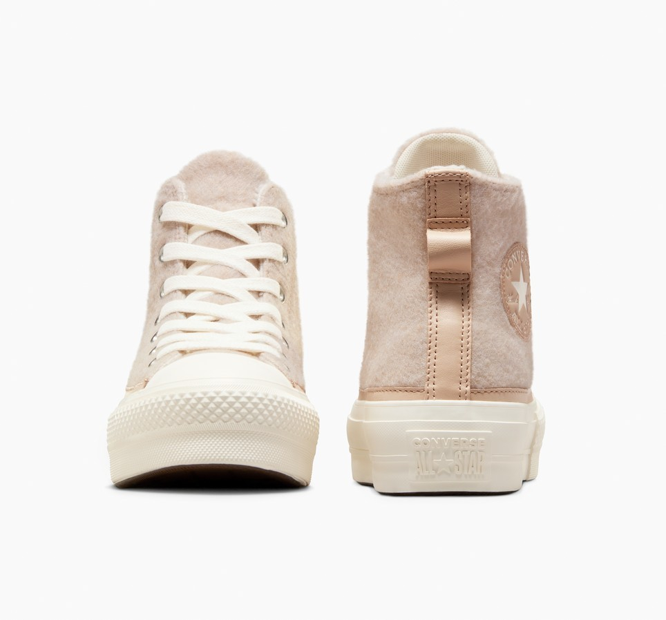 Chuck Taylor All Star Lift Platform Faux Mohair