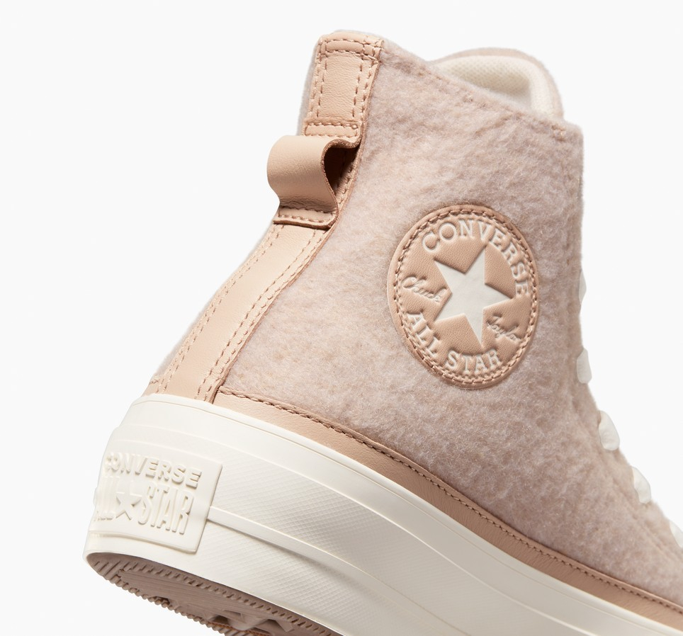 Chuck Taylor All Star Lift Platform Faux Mohair