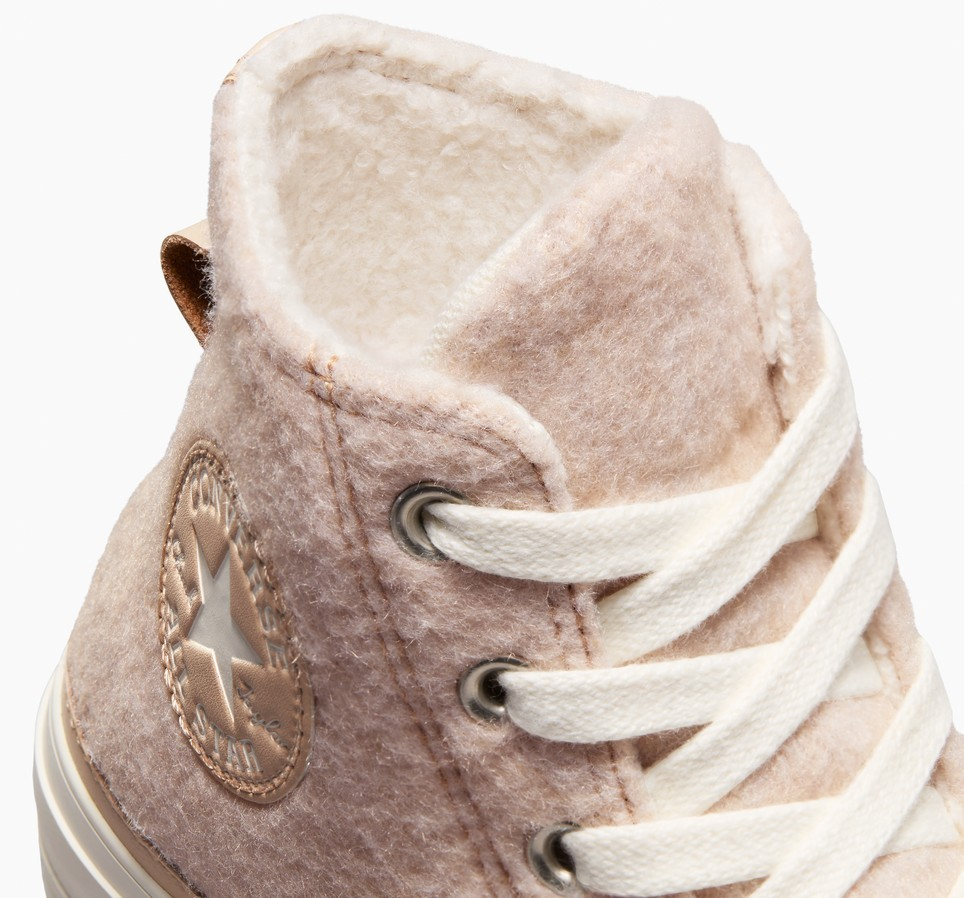 Chuck Taylor All Star Lift Platform Faux Mohair