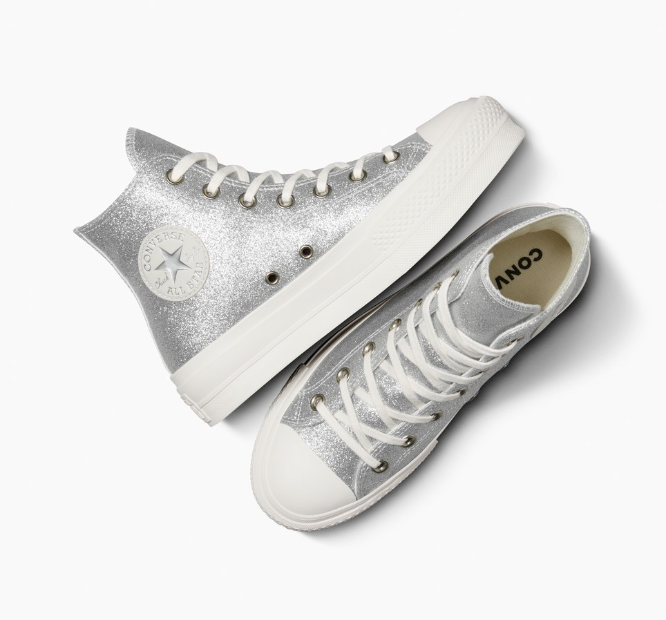 Chuck Taylor All Star Lift Platform Glitter