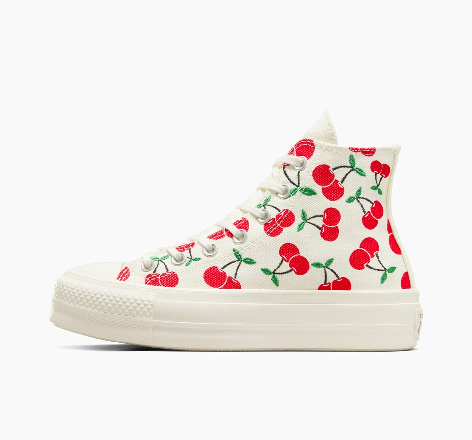 Chuck Taylor All Star Lift Platform Cherries