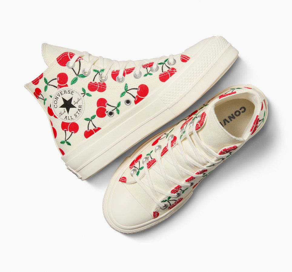 Chuck Taylor All Star Lift Platform Cherries