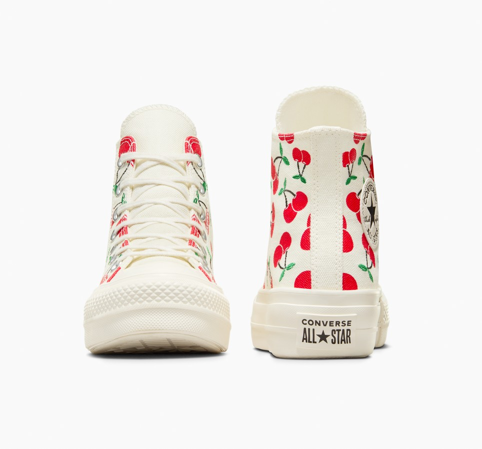 Chuck Taylor All Star Lift Platform Cherries