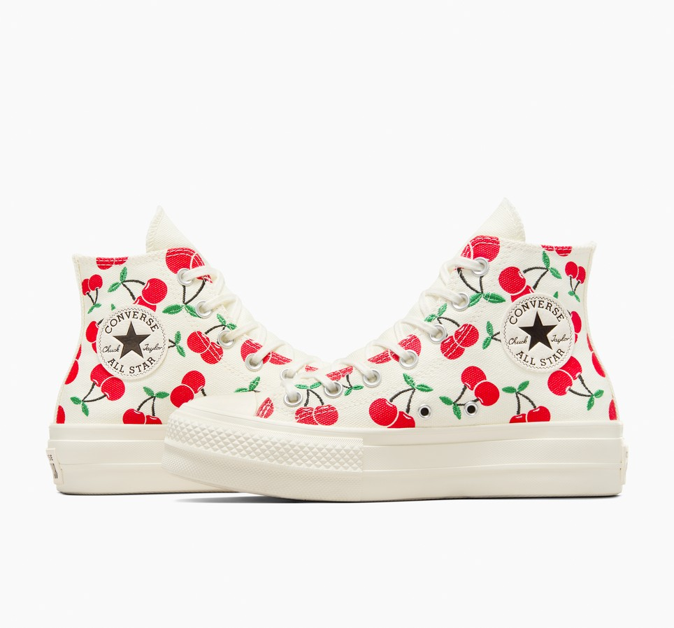 Chuck Taylor All Star Lift Platform Cherries