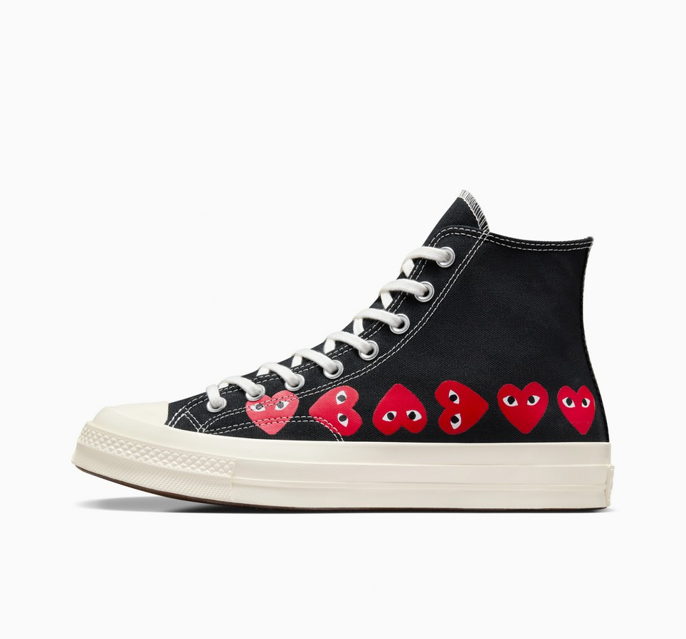 Converse x Comme des Garçons PLAY Chuck 70 Multi Heart