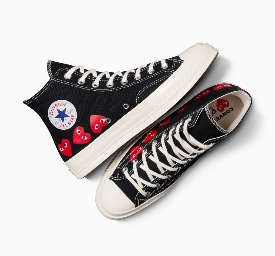 Converse x Comme des Garçons PLAY Chuck 70 Multi Heart