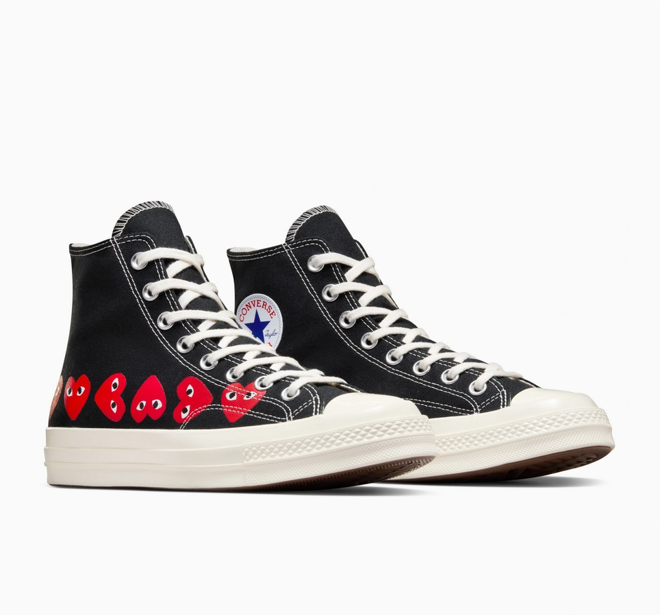 Converse x Comme des Garçons PLAY Chuck 70 Multi Heart