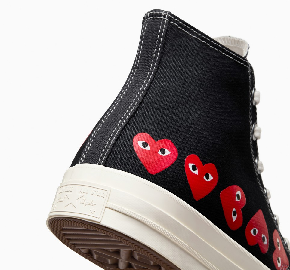 Converse x Comme des Garçons PLAY Chuck 70 Multi Heart