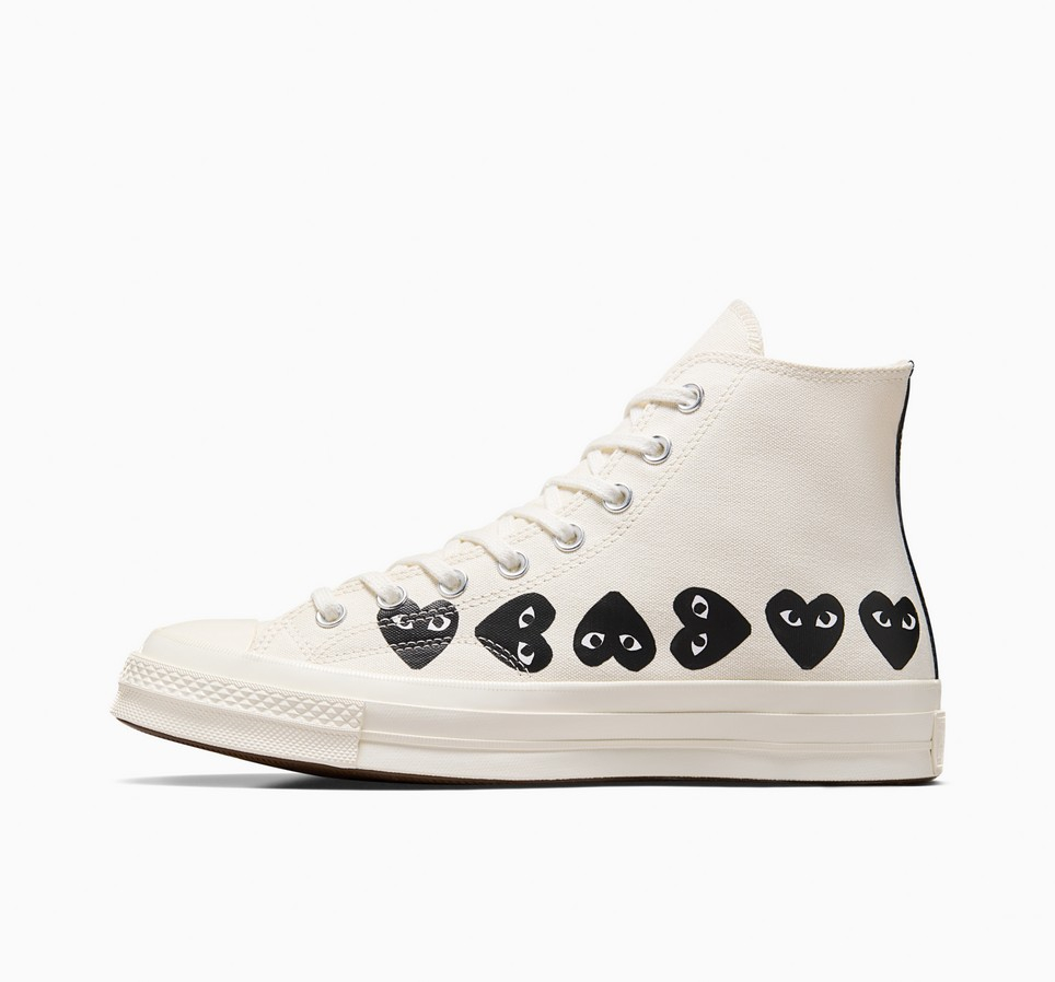 Converse x Comme des Garçons PLAY Chuck 70 Multi Heart