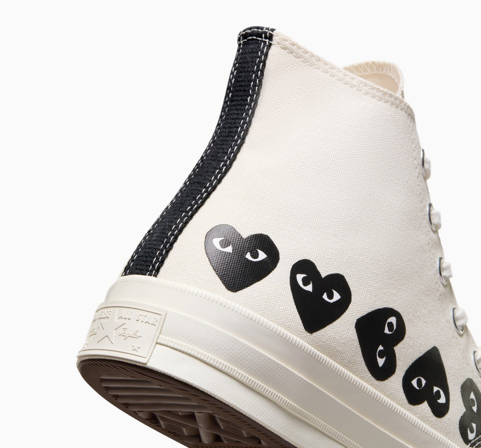 Converse x Comme des Garçons PLAY Chuck 70 Multi Heart