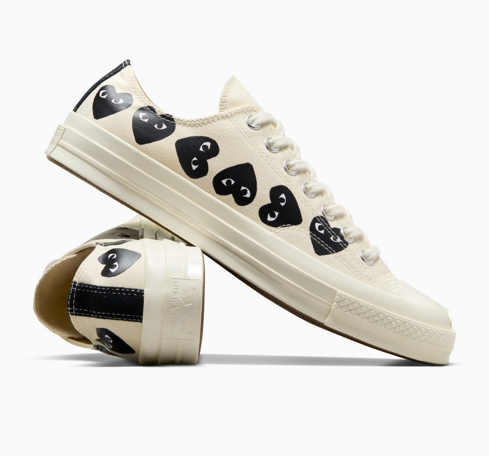 Converse x Comme des Garçons PLAY Chuck 70 Multi Heart