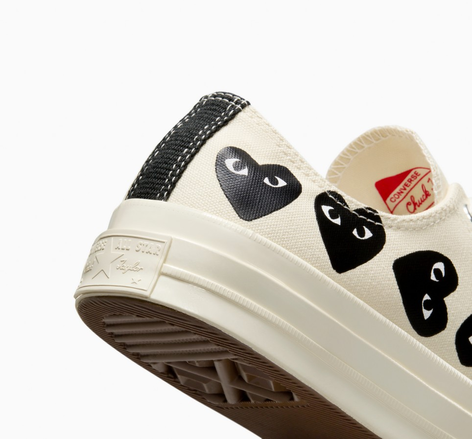 Converse x Comme des Garçons PLAY Chuck 70 Multi Heart