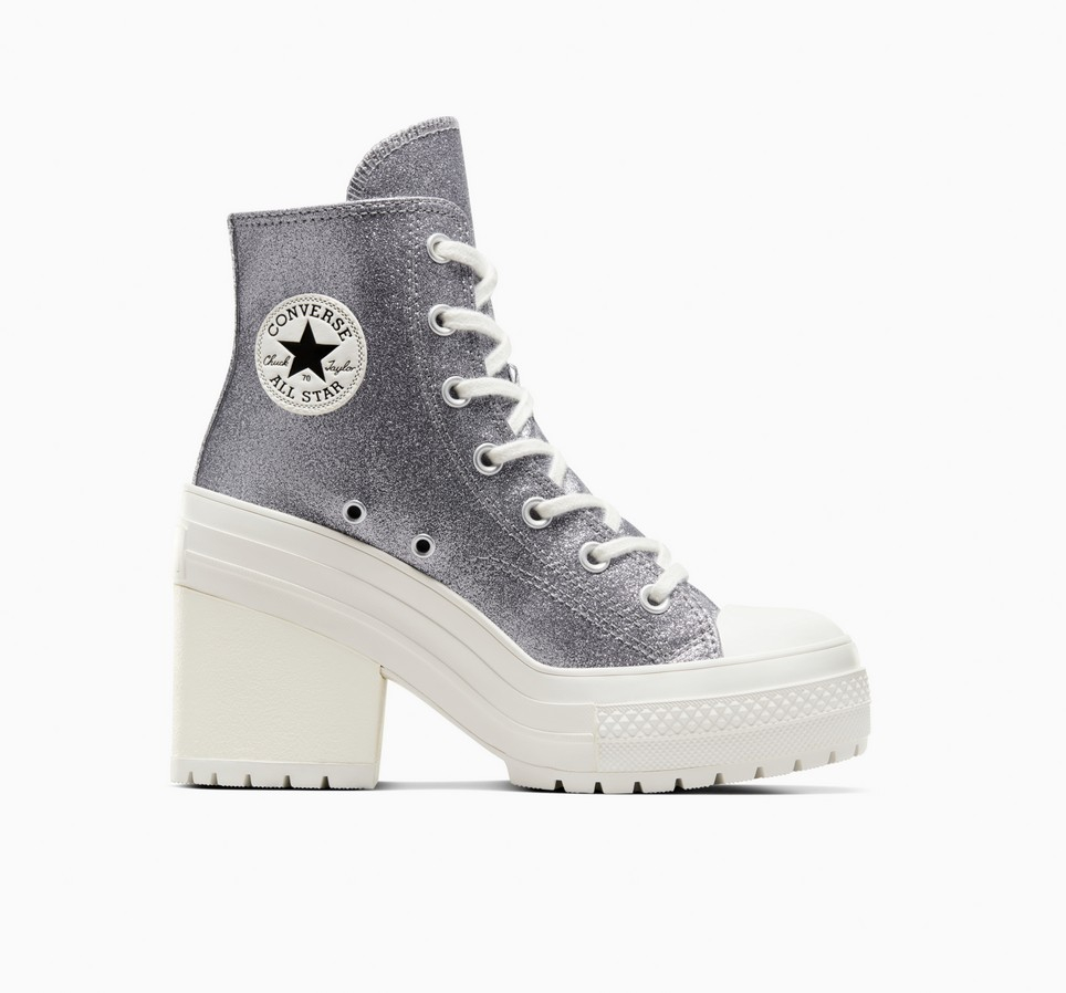Chuck 70 De Luxe Heel Glitter