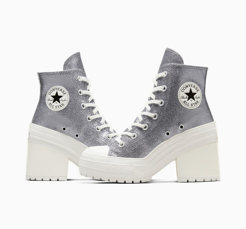 Chuck 70 De Luxe Heel Glitter
