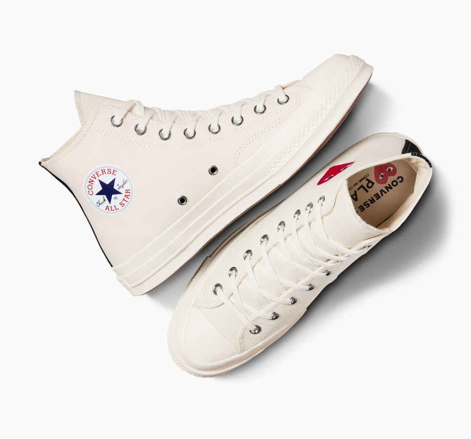 PLAY Comme des Garçons Single Heart Chuck 70