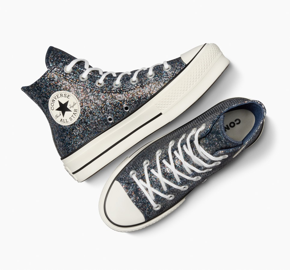 Chuck Taylor All Star Lift Platform Glitter