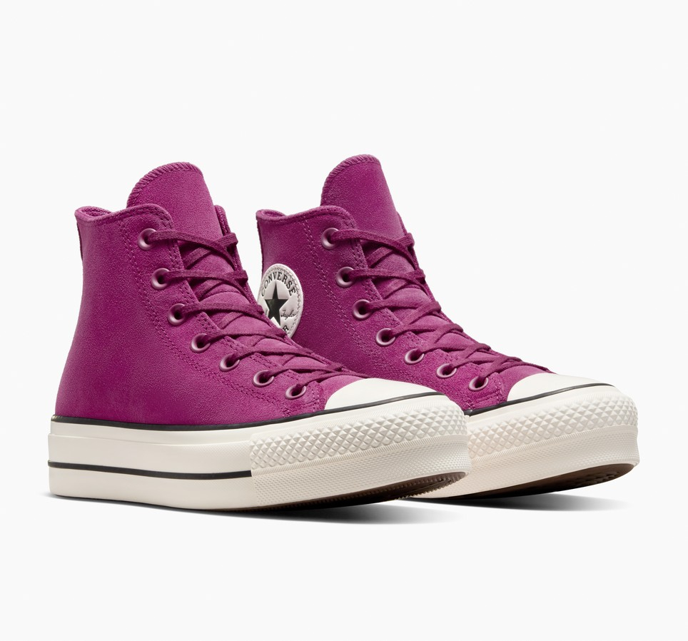 Chuck Taylor All Star Lift Platform Colorful Suede