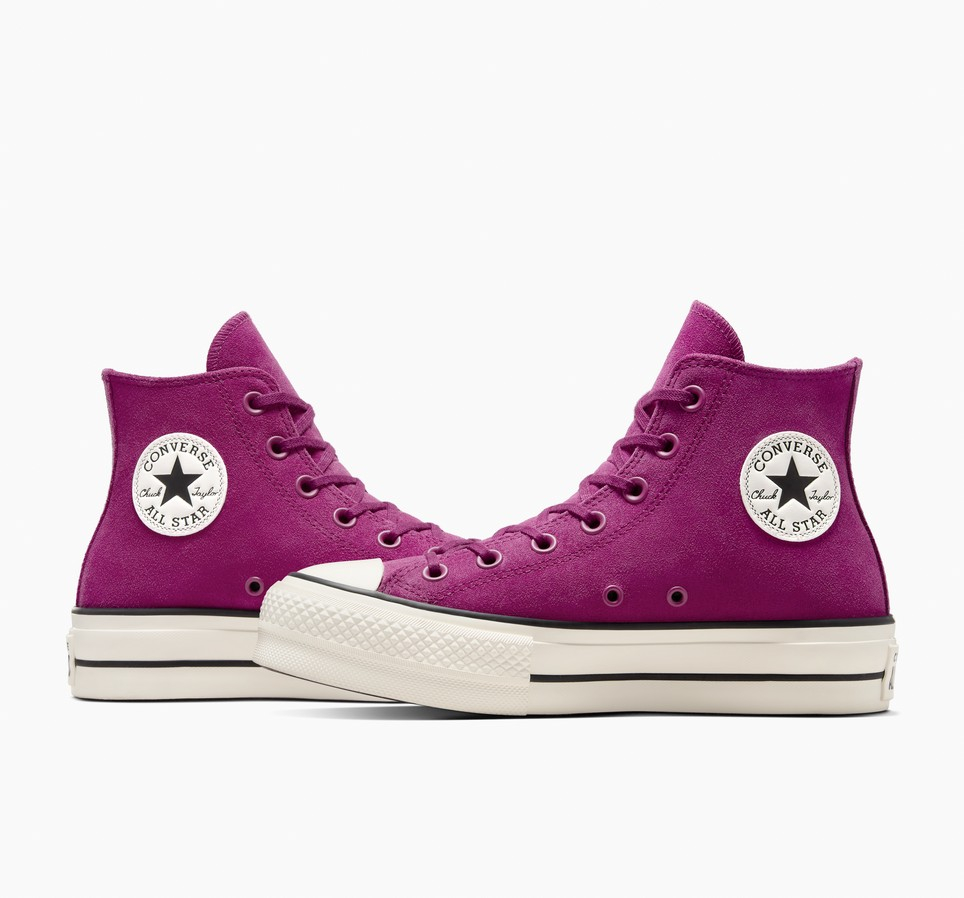 Chuck Taylor All Star Lift Platform Colorful Suede