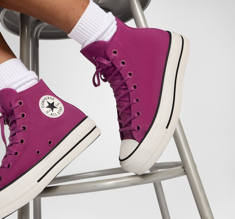 Chuck Taylor All Star Lift Platform Colorful Suede
