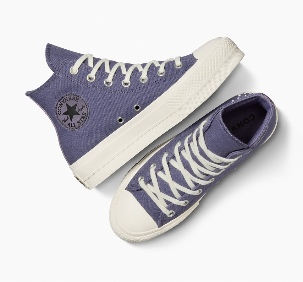 Chuck Taylor All Star Lift Platform Pearls & Studs