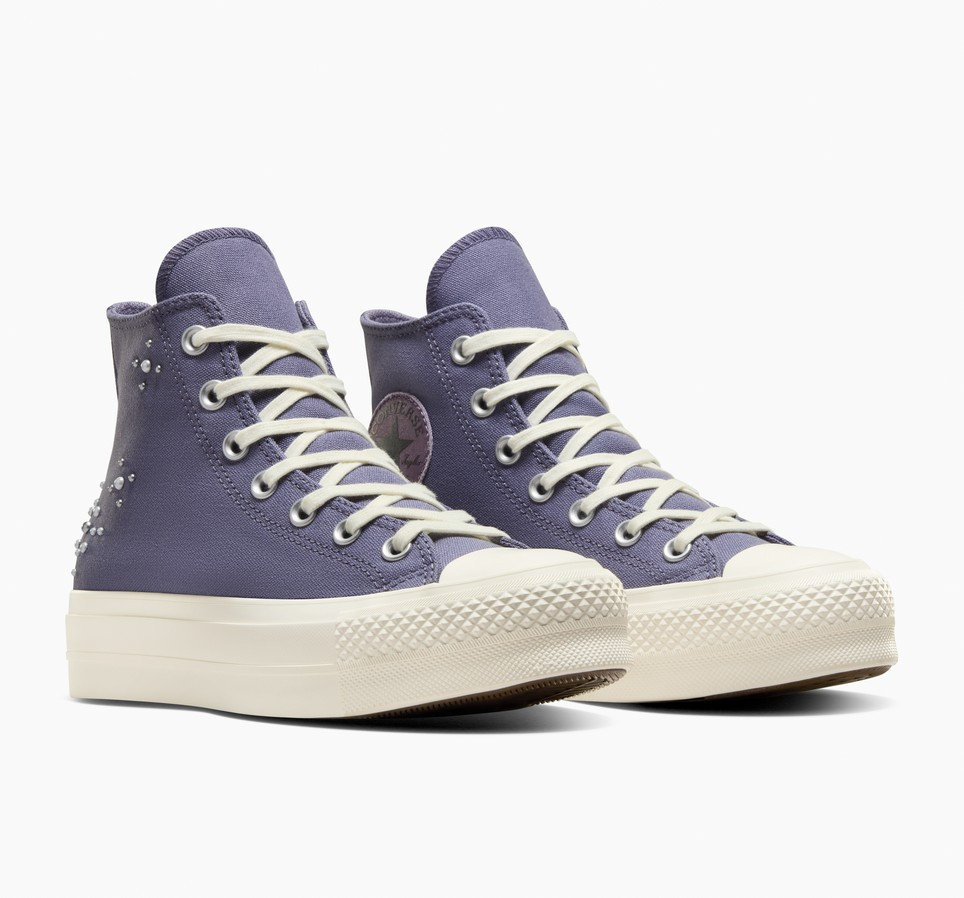Chuck Taylor All Star Lift Platform Pearls & Studs