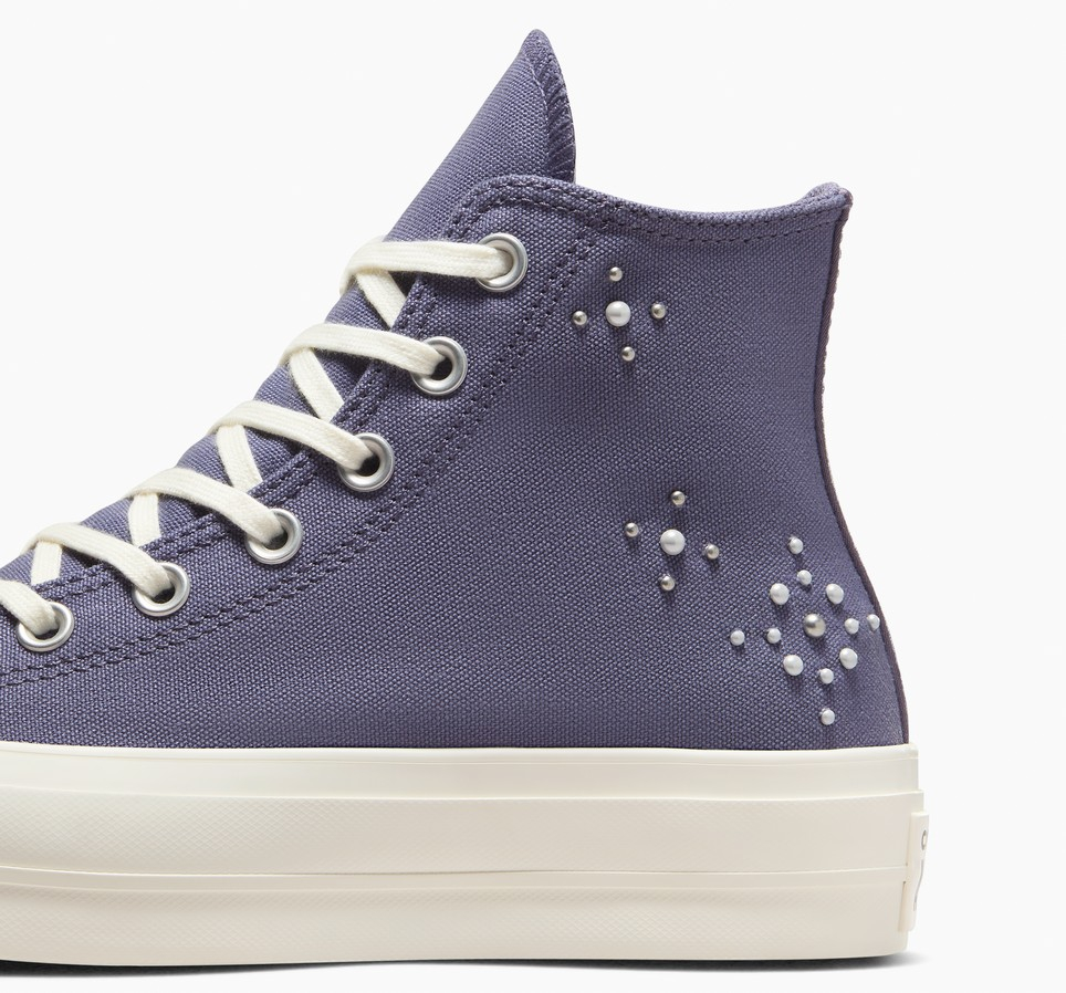 Chuck Taylor All Star Lift Platform Pearls & Studs