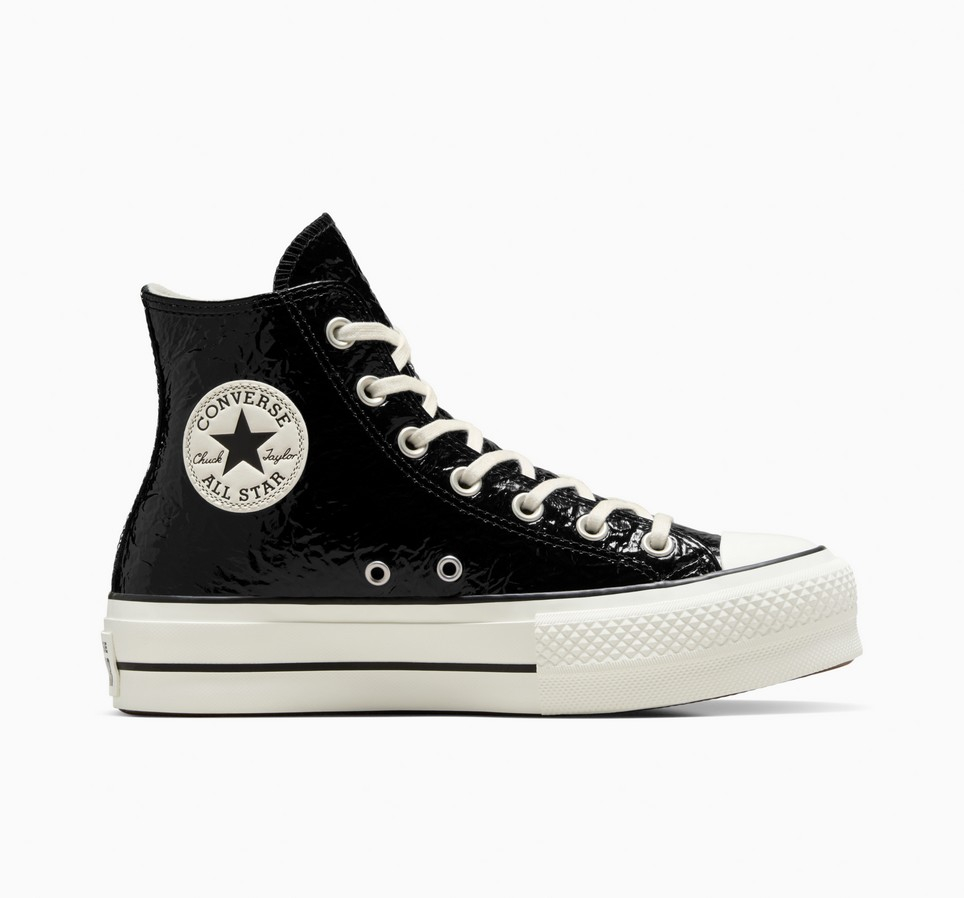 Chuck Taylor All Star Lift Platform Crinkled Leather