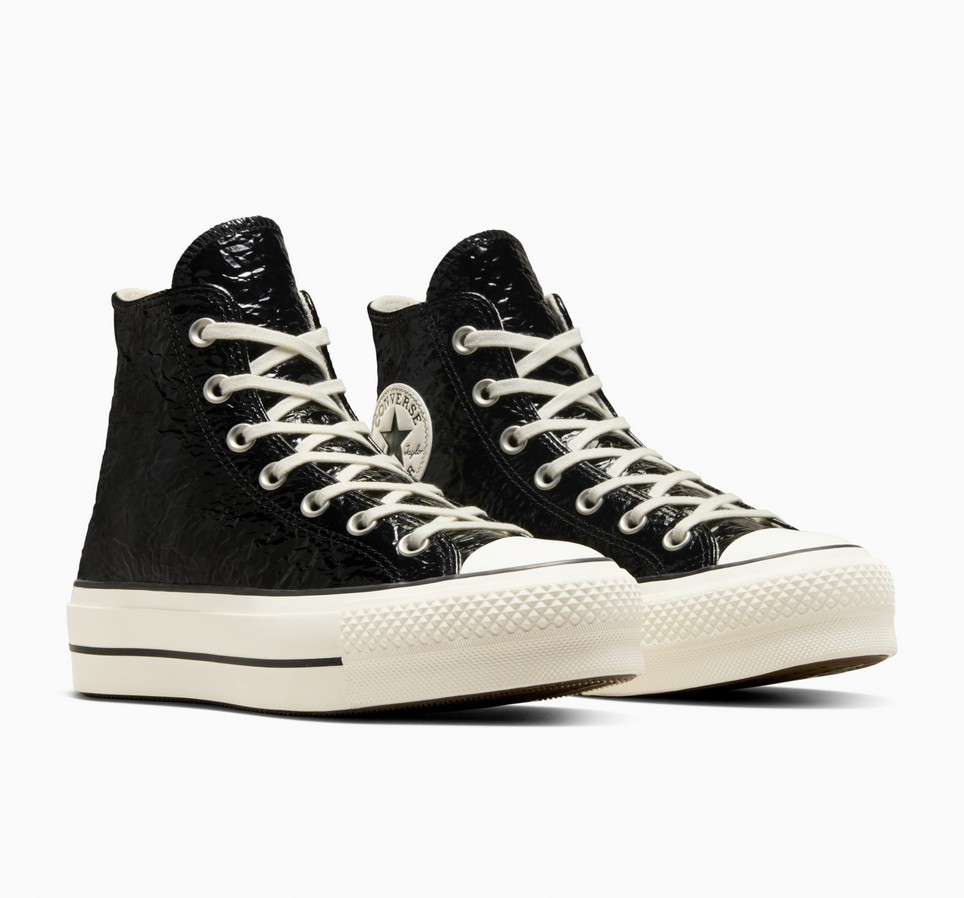 Chuck Taylor All Star Lift Platform Crinkled Leather