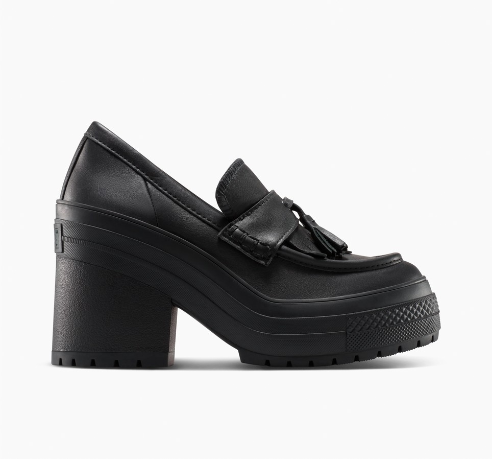 Chuck 70 De Luxe Heel Loafer Platform Leather