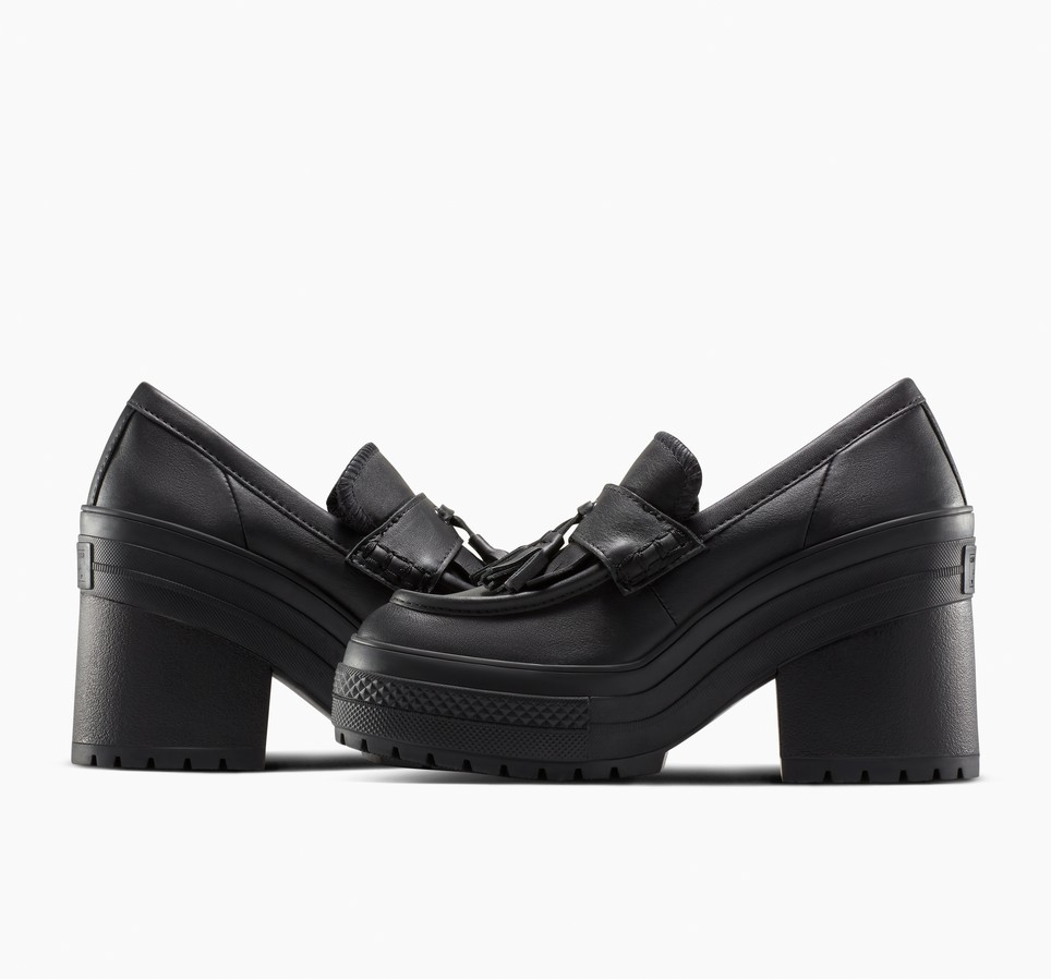 Chuck 70 De Luxe Heel Loafer Platform Leather