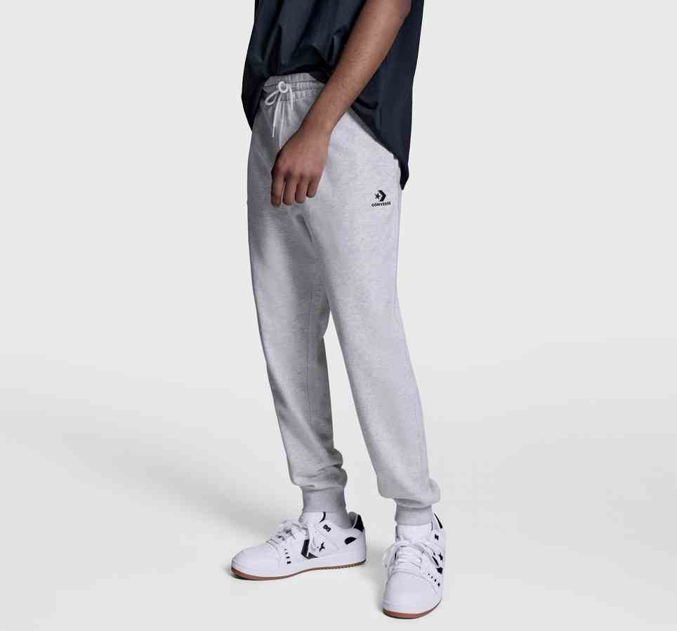 Embroidered Star Chevron Standard-Fit Pants