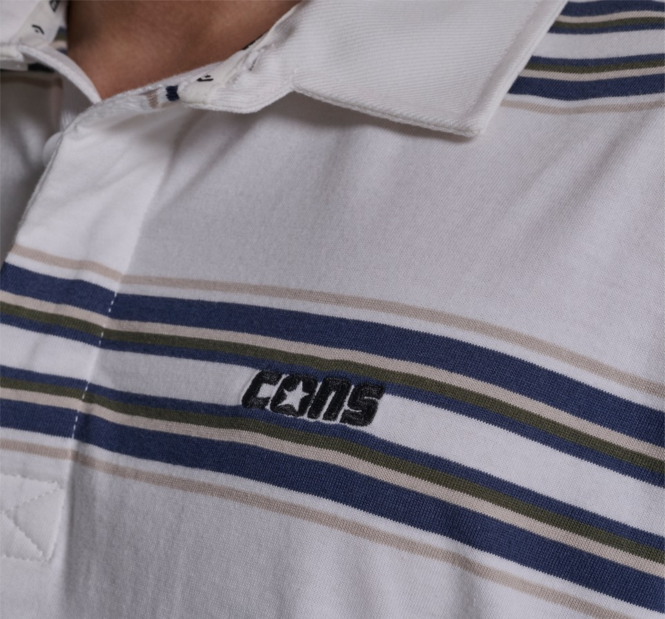 CONS Striped Polo Shirt