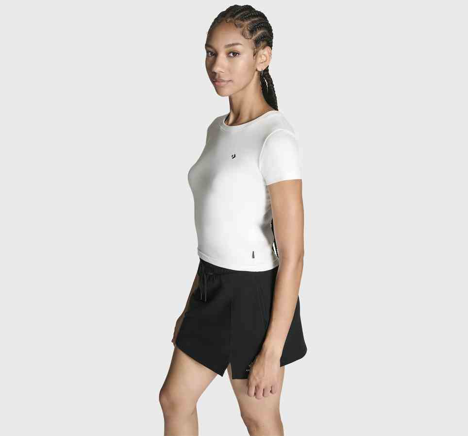 Star Chevron Slim Cropped T-Shirt