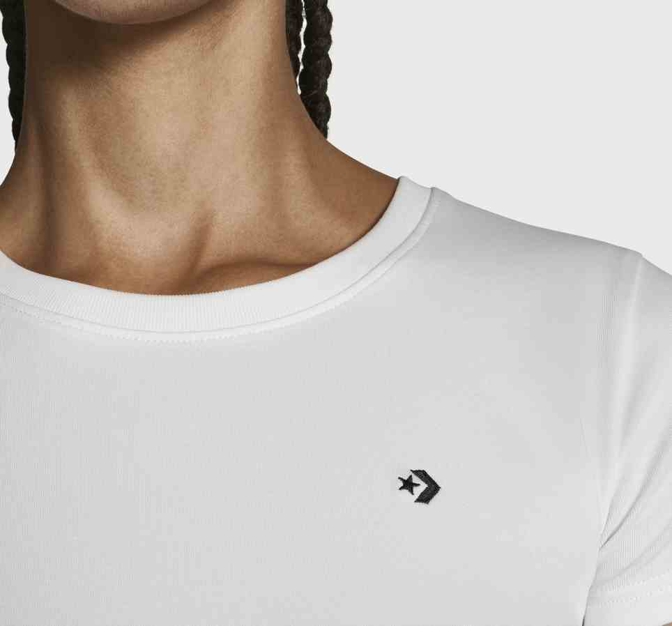 Star Chevron Slim Cropped T-Shirt