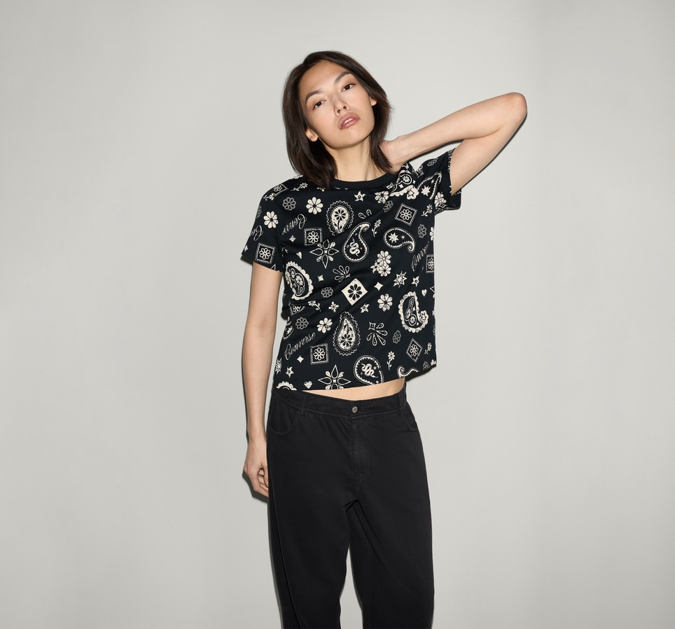 Paisley Frenzy Tee