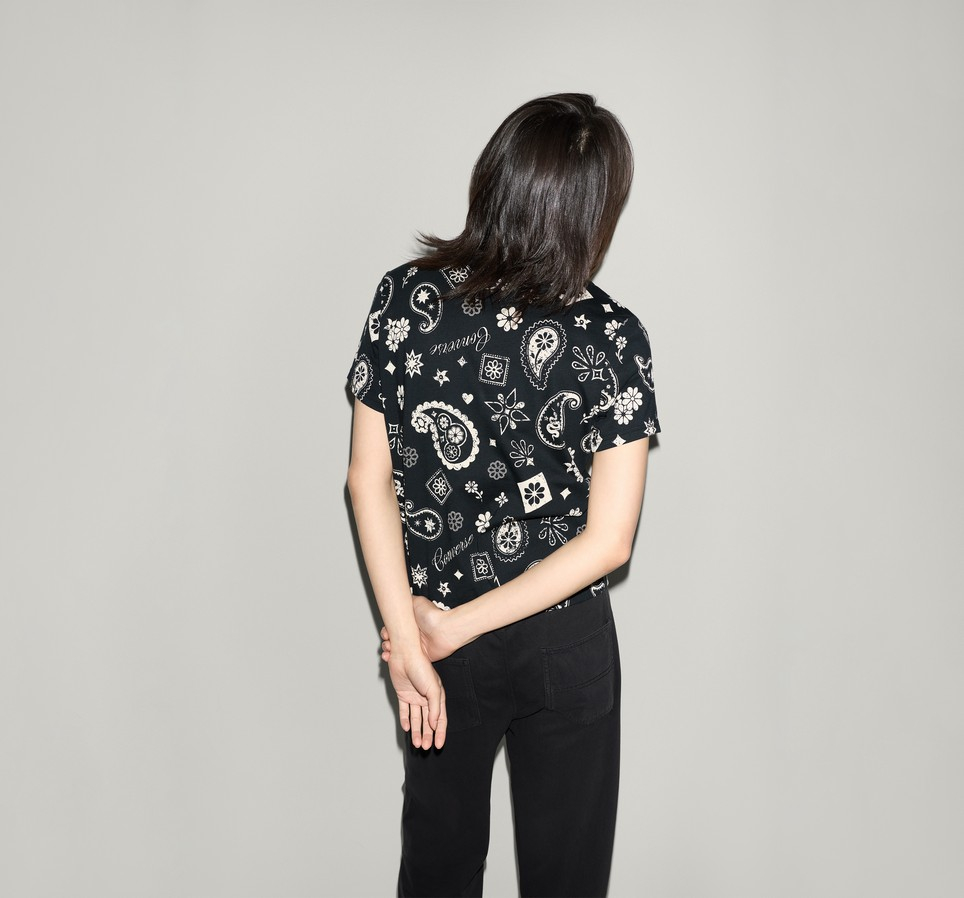 Paisley Frenzy Tee