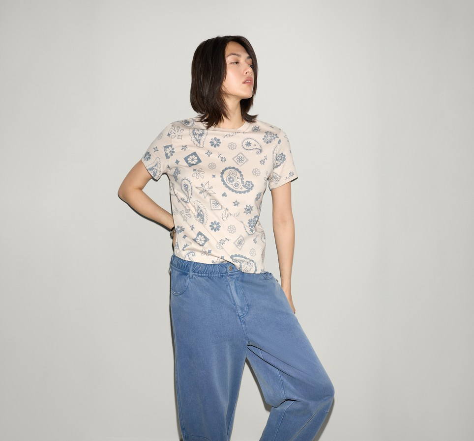 Paisley Frenzy Tee