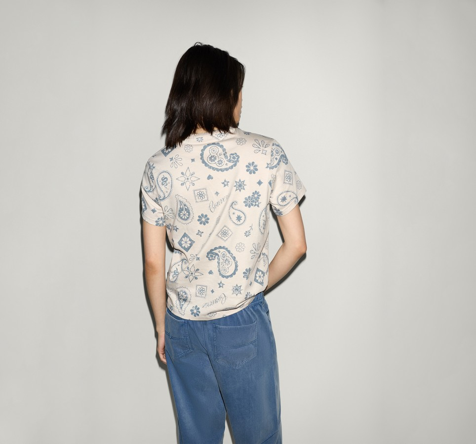 Paisley Frenzy Tee