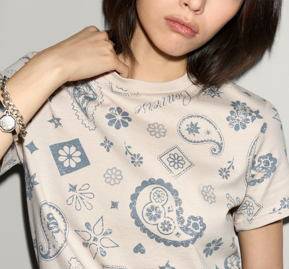 Paisley Frenzy Tee